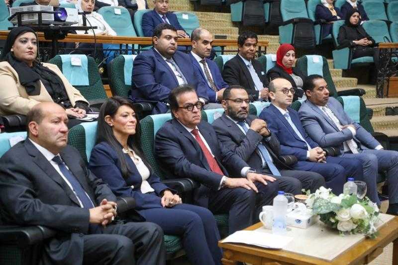 وزير الصحة يشارك في إطلاق جائزة مصر للتميز الحكومي للقطاع الصحي بحضور وزيرة التخطيط