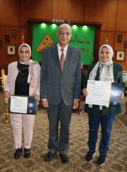 إعتماد المركز الدولي لتنمية قدرات أعضاء هيئة التدريس بجامعة المنوفية كمركز تدريب معتمد