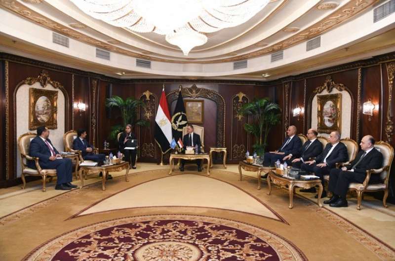  وزير الداخلية يستقبل المستشار الشرطي للأمم المتحدة