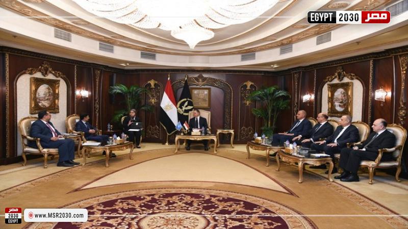وزير الداخلية يستقبل المستشار الشرطي للأمم المتحدة