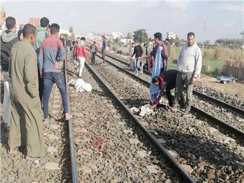 مصرع شخصين أسفل عجلات القطار بمنيا القمح في الشرقية