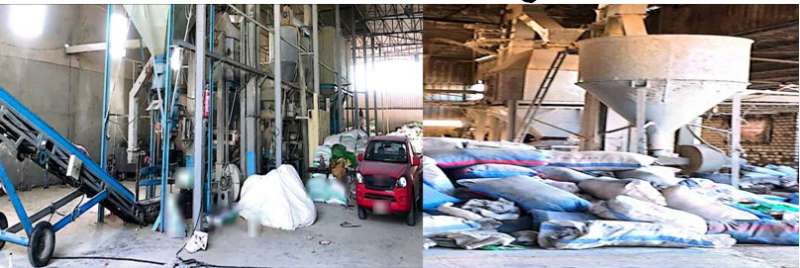 ضبط مصنع أسمدة مغشوشة 