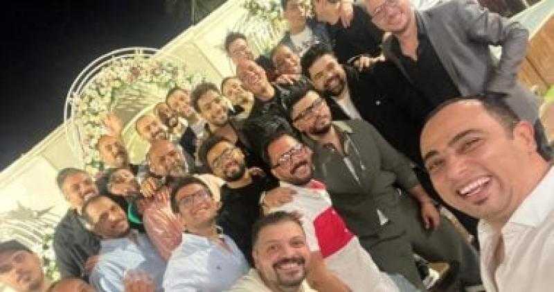 احتفالية خاصة لأحمد جمال في طنطا قبل زفافه