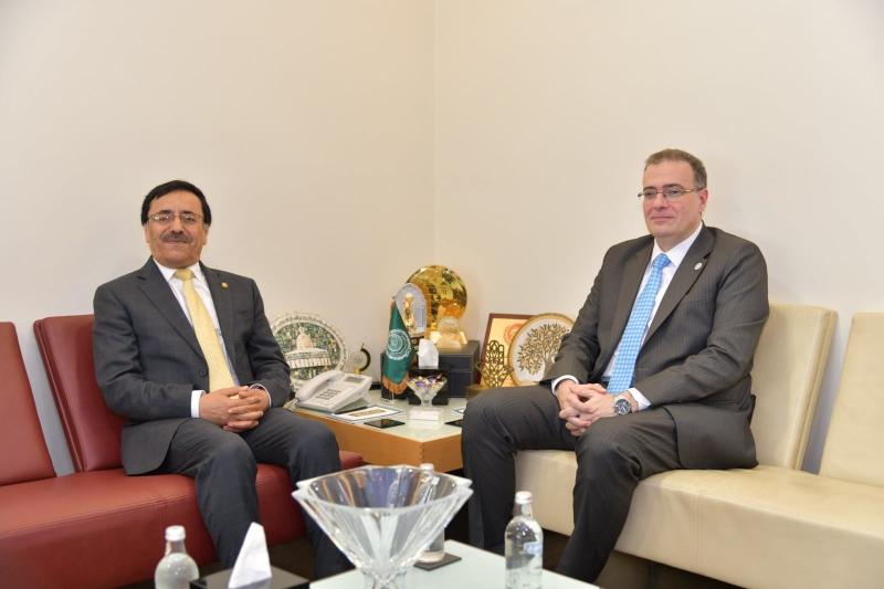 رئيس المركزي للتنظيم والإدارة يبحث مع مدير المنظمة العربية للتنمية الإدارية تعزيز التعاون