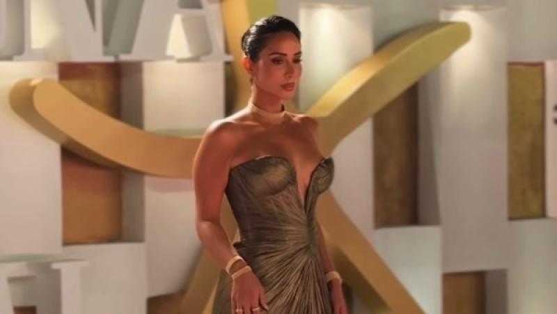 بسنت شوقي تخطف الأنظار في افتتاح مهرجان الجونة السينمائي الثامن