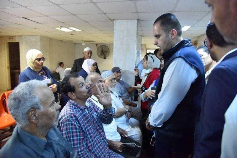 نائب وزير الصحة يتفقد مستشفى العريش وعيادات التأمين الصحي
