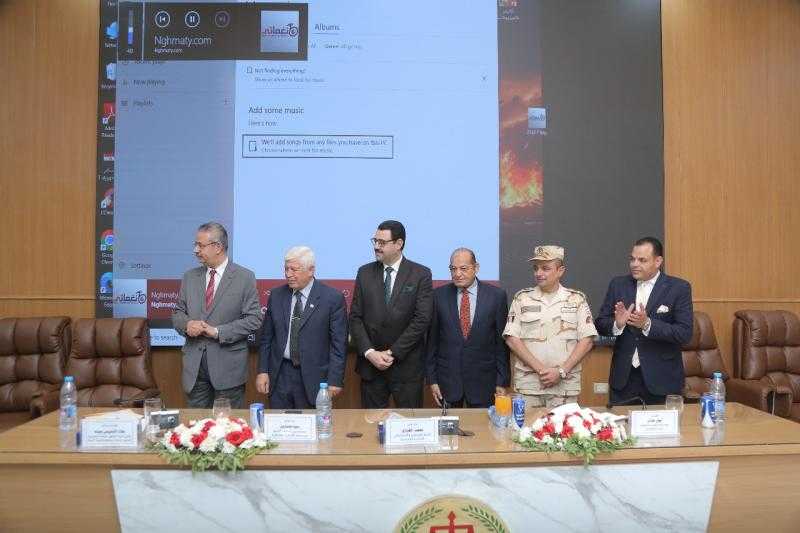 كلية الحقوق بجامعة المنصورة تحتفل بالذكرى الثانية والخمسين لانتصارات أكتوبر المجيدة