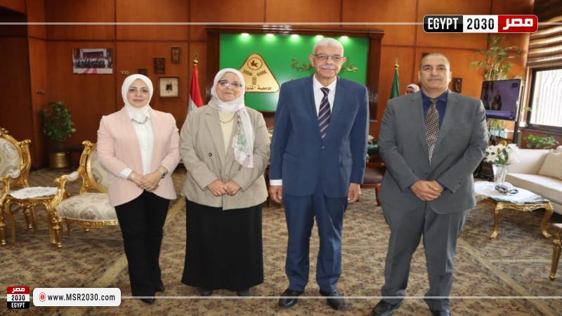 رئيس جامعة المنوفية