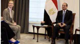 كايا كالاس بعد لقائها الرئيس السيسي: الاتحاد الأوروبي جاهز لتعزيز التعاون مع مصر في كل الملفات الدولية