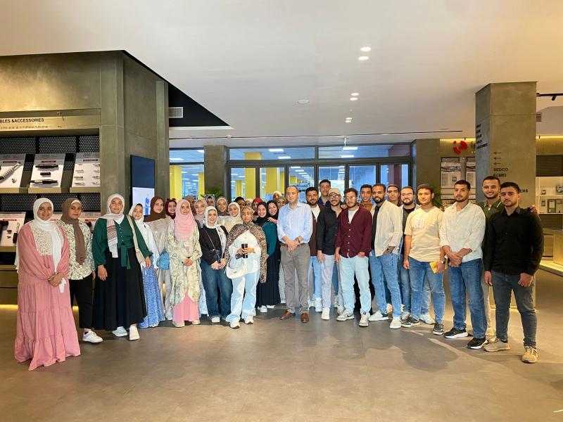 طلاب جامعة الدلتا التكنولوجية يواصلون الزيارات الميدانية العلمية إلى الكيانات والهيئات المختلفة