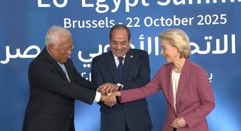 بث مباشر.. الرئيس السيسي يشارك في أعمال القمة المصرية الأوروبية الأولى