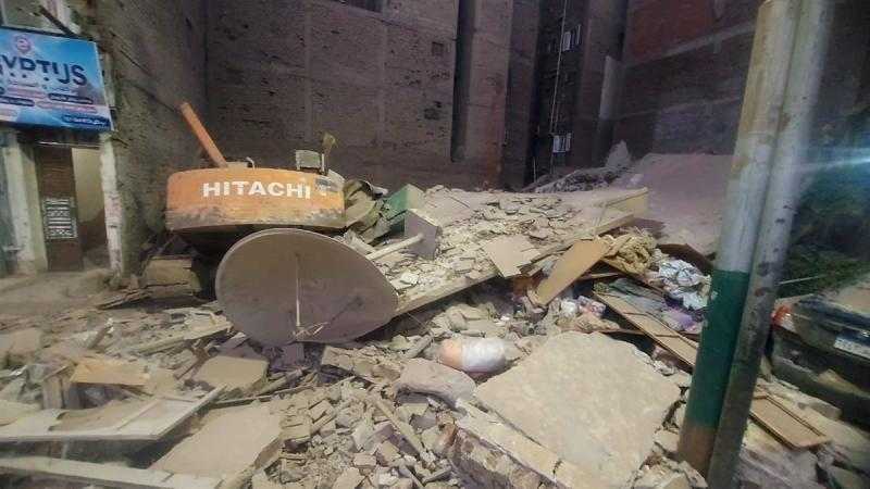 قرار النيابة في حادث مصرع طفلة وإصابة أسرتها أثر انهيار عقار بالمنيا