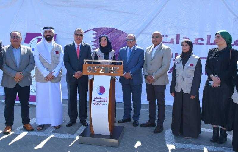 محافظ بورسعيد يستقبل وفدٱ دبلوماسيٱ من دولة قطر بميناء شرق بورسعيد