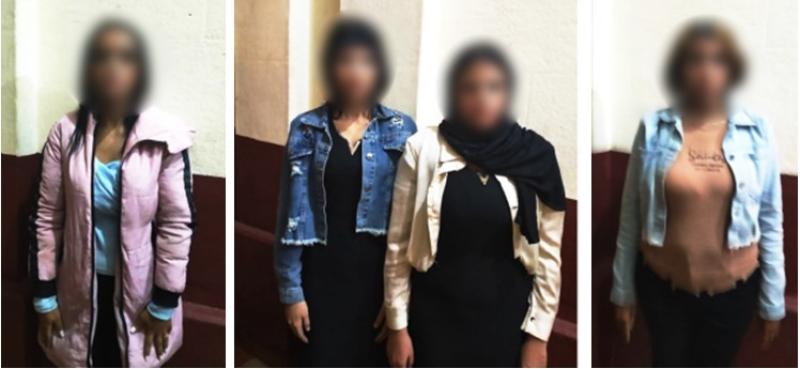 الداخلية تضبط 4 سيدات يروجن لأنفسهن عبر تطبيق للهاتف مقابل مبالغ مالية بالإسكندرية