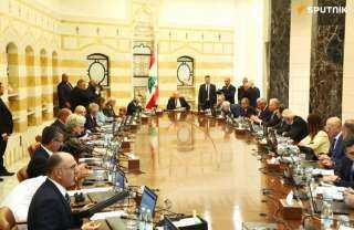 مجلس الوزراء اللبناني يناقش ملف ترسيم الحدود البحرية مع قبرص