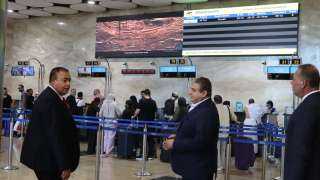 جولة تفقدية للجنة العليا للتفتيش الأمني والبيئي بمطار سفنكس الدولي