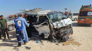 إصابة 9 أشخاص فى حادث تصادم بالشرقية إصابة 9 أشخاص فى حادث تصادم بالشرقية