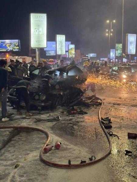 حادث مروع بطريق السويس الصحراوي وقرارات النيابة العامة