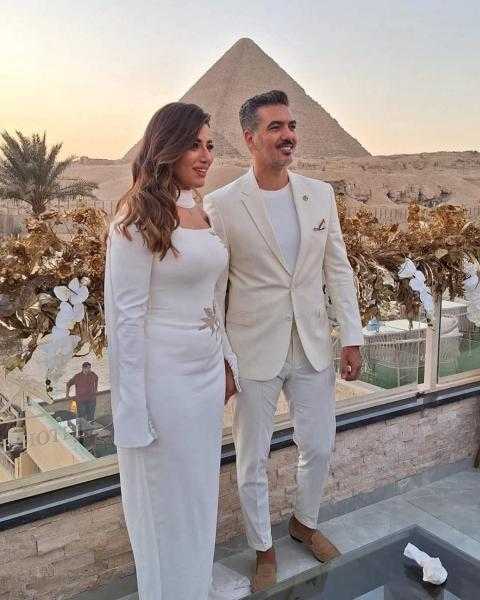 هايدى موسى تحتفل بعقد قرانها على محمد غانم بحضور الأهل والأصدقاء