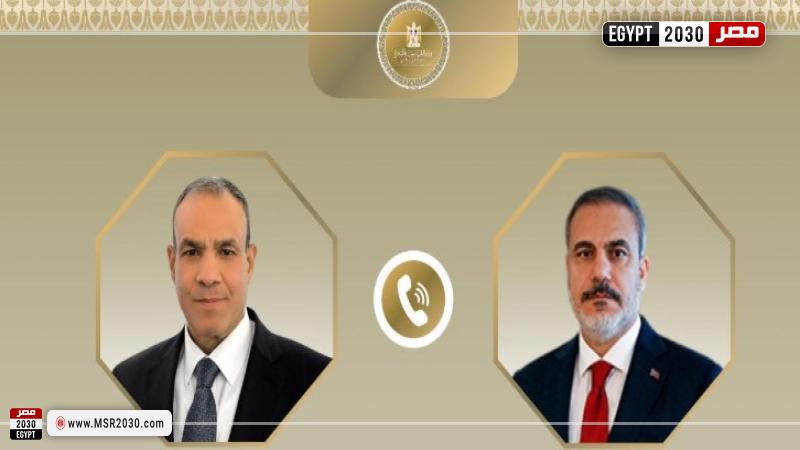 وزير الخارجية ونظيره التركي
