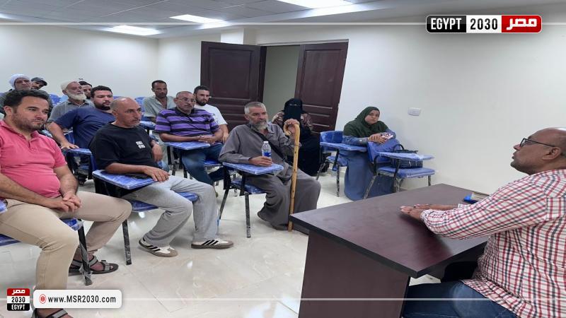 لقاءات بحوث الصحراء الميدانية مع المزارعين بجنوب سيناء