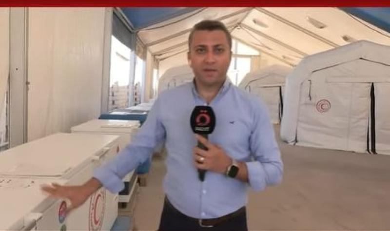  مراسل القاهرة الإخبارية همام مجاهد