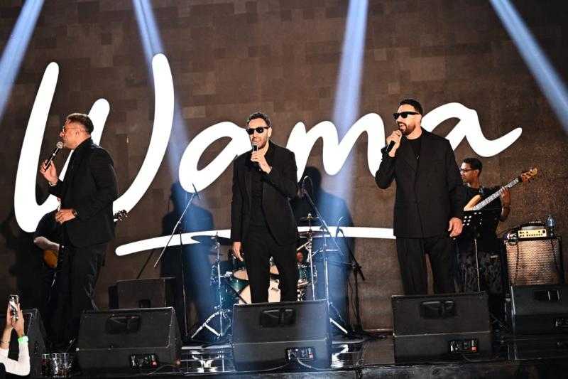 فريق واما يتألق في حفل غنائي عالمي بالقاهرة الجديدة