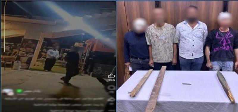 مشاجرة بين سائقي أجرة بسبب أولوية تحميل الركاب بالأزبكية مشاجرة بين سائقي أجرة بسبب أولوية تحميل الركاب بالأزبكية