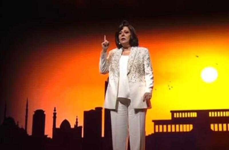 الفنانة إسعاد يونس تقدم احتفالية «مصر وطن السلام» بحضور الرئيس السيسي