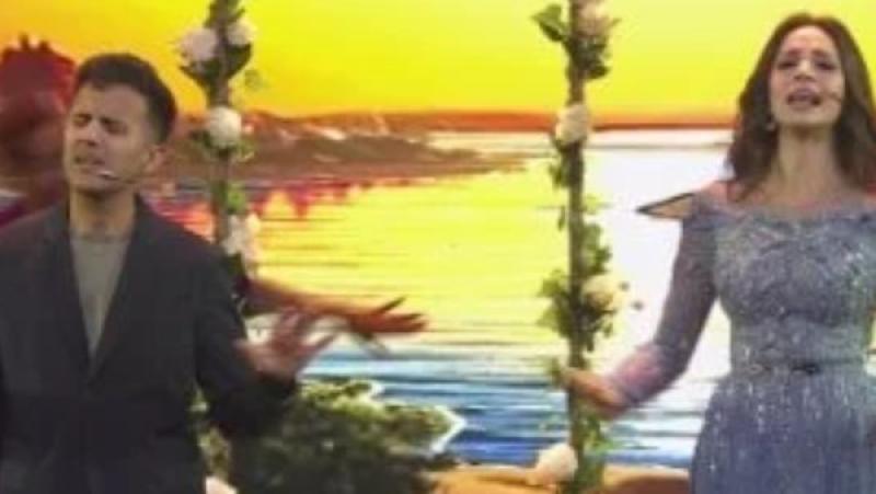 آمال ماهر وحمزة نمرة