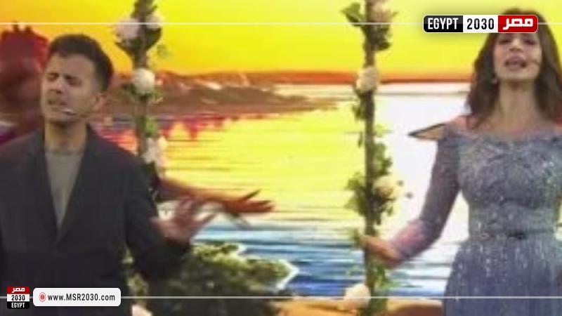 آمال ماهر وحمزة نمرة