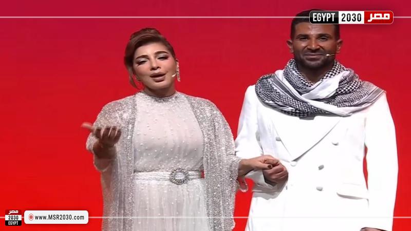 أحمد سعد وأصالة يقدمان أوبريت شكرا يا حراس الحياة