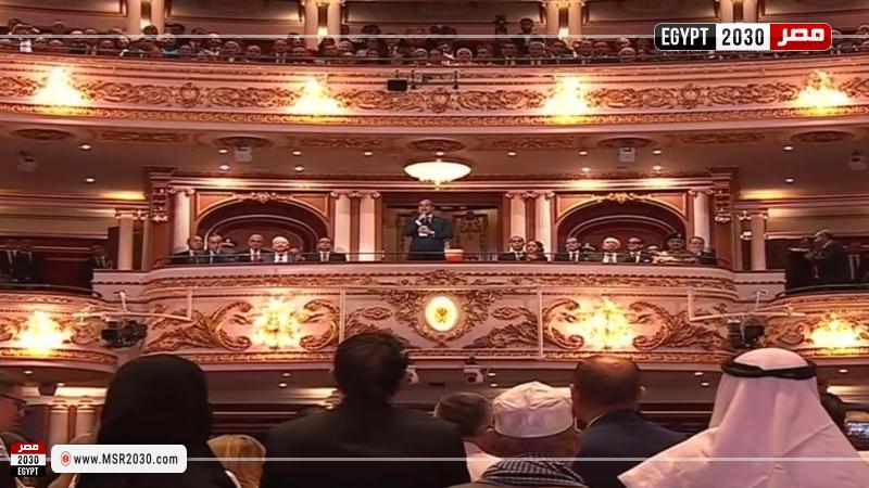 كلمة الرئيس عبد الفتاح السيسي في احتفالية مصر وطن السلام
