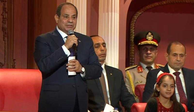 الرئيس السيسي يوجه بنتظيم زيارات طلابية لسيناء