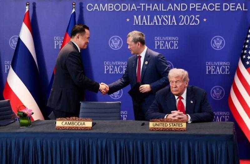 كمبوديا وتايلاند توقعان اتفاقًا لتوسيع وقف إطلاق النار برعاية أمريكية