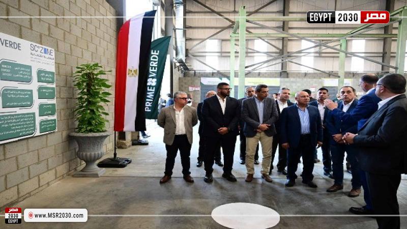 رئيس الوزراء يفتتح مصنع بريمفيرد للأكياس والصناعات الورقية