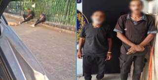 القبض على شخصين ظهروا في فيديو تحت تأثير... القبض على شخصين ظهروا في فيديو تحت تأثير المخدرات بمصر الجديدة