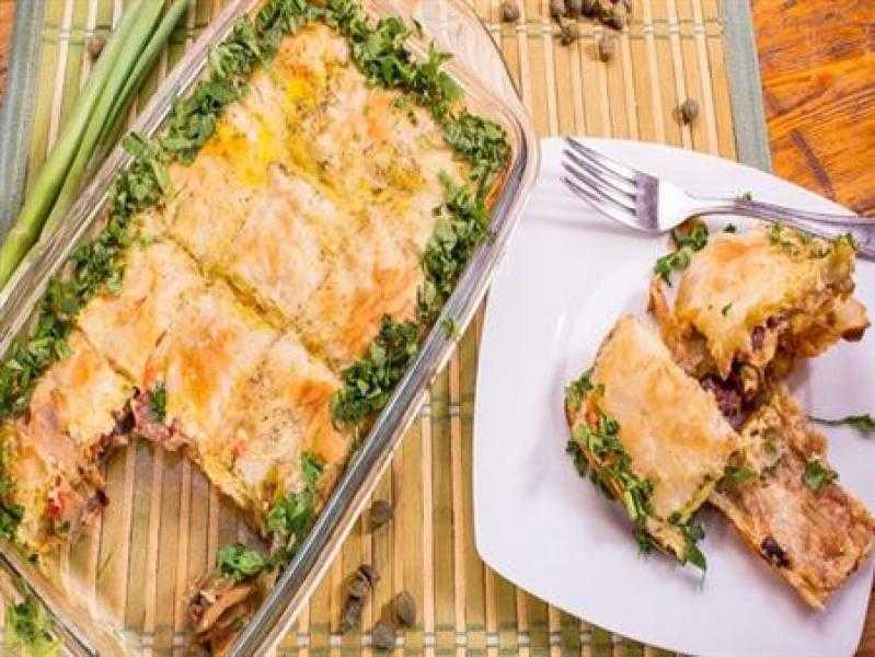 طريقة عمل الجلاش بالبسطرمة والجبنة