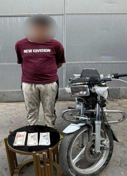 ضبط حرامى سرق أموال من موظف بأسلوب ”الخطف” بمدينة نصر