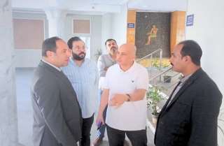 لدراسة تجهيز بنك دم تجميعي.. رئيس المؤسسة العلاجية... لدراسة تجهيز بنك دم تجميعي.. رئيس المؤسسة العلاجية يتفقد مستشفى هليوبوليس