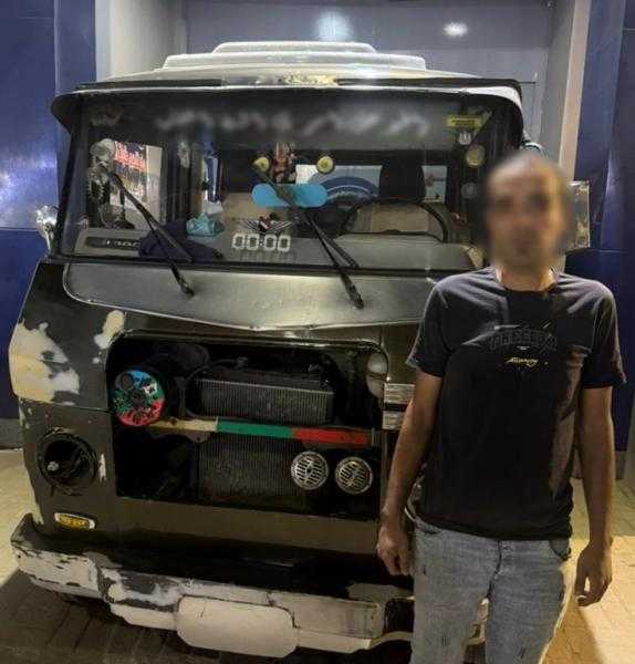 ضبط سائق ميكروباص تعدى على قائد سيارة نقل بالقليوبية لخلاف على أولوية المرور