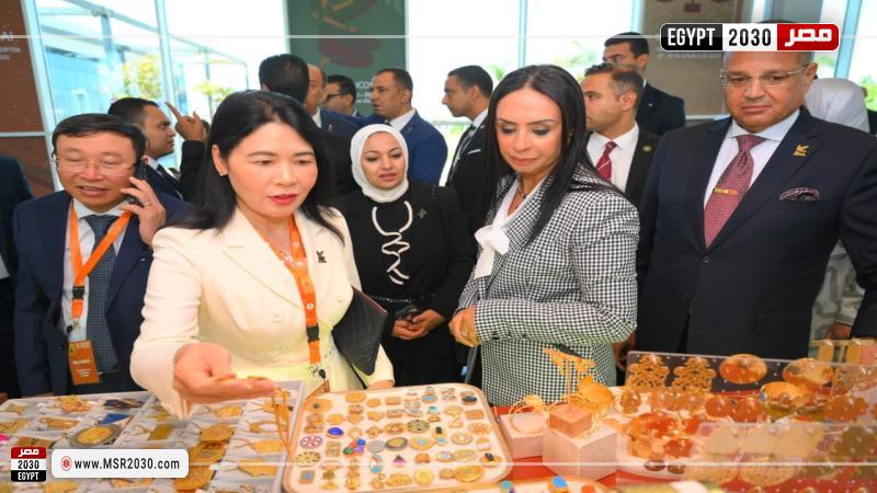 وزيرة التضامن ومحافظ جنوب سيناء