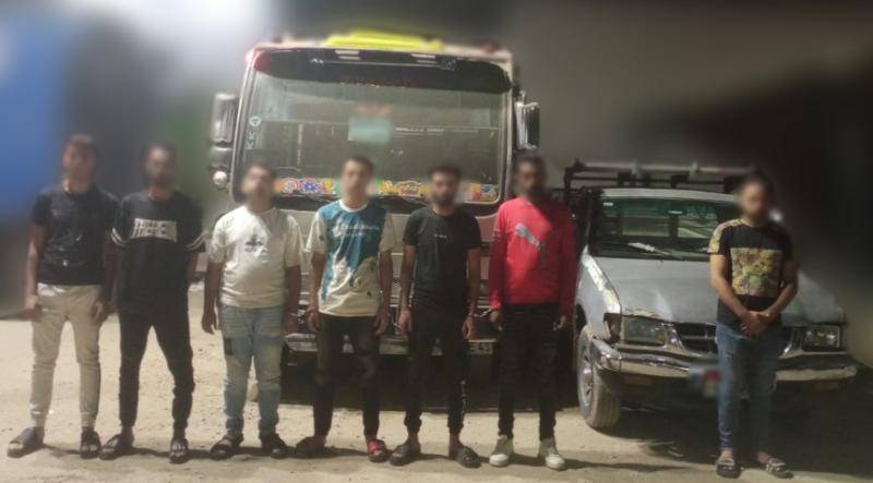 ضبط قائدي سيارتين لارتكابهما حركات استعراضية بالقليوبية