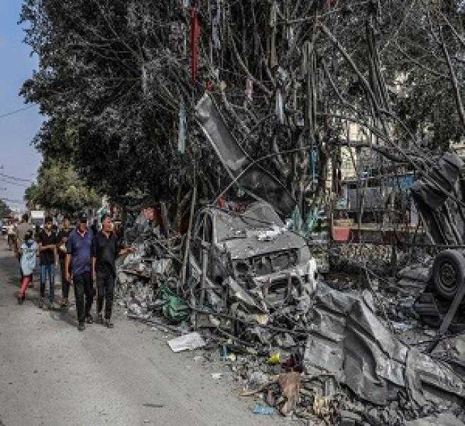 شهيدان في قصف للاحتلال على منطقة العطاطرة شمال غزة