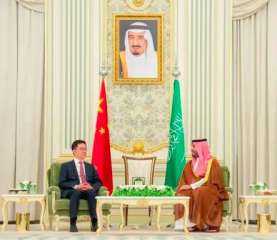 ولي العهد السعودي ونائب الرئيس الصيني يبحثان المستجدات... ولي العهد السعودي ونائب الرئيس الصيني يبحثان المستجدات في المنطقة
