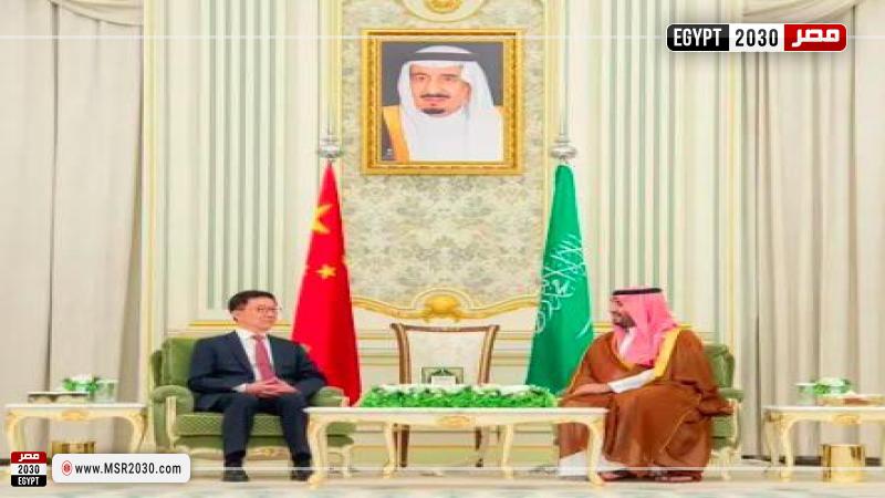 ولي العهد السعودي ونائب الرئيس الصيني