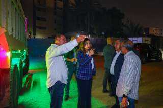 استعداداً لافتتاح المتحف المصري الكبير.. منال عوض تتفقد... استعداداً لافتتاح المتحف المصري الكبير.. منال عوض تتفقد ليلاً أعمال النظافة والتجميل