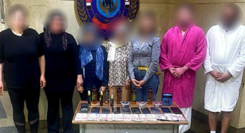 ضبط نادى صحى بالشيخ زايد لاستغلاله في أعمال منافية للآداب