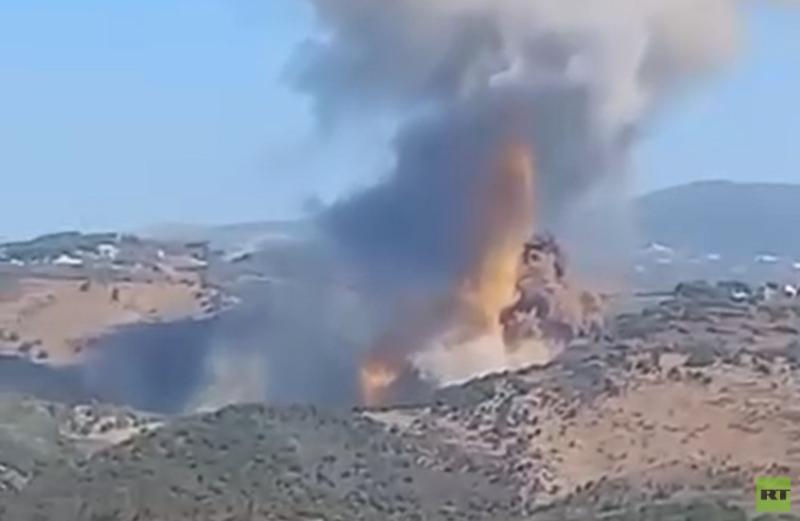 الجيش الإسرائيلي يعلن استهداف بنى تحتية مزعومة لحزب الله في المحمودية جنوب لبنان