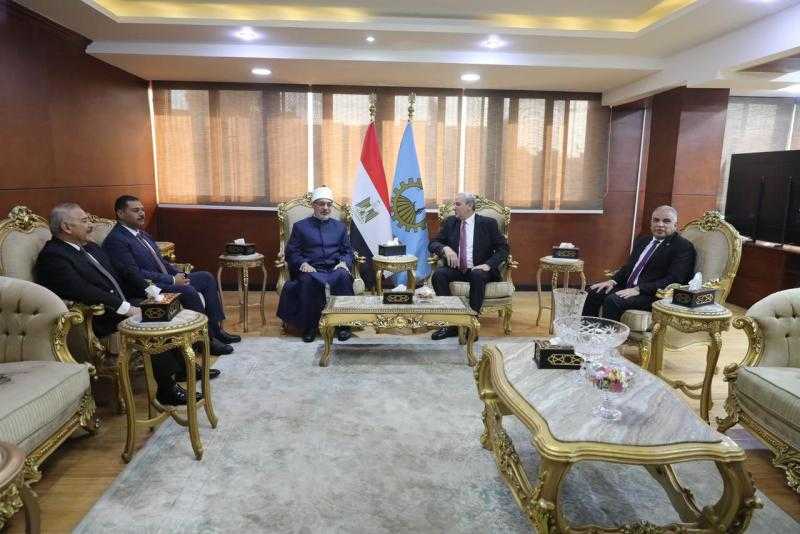 محافظ الغربية يستقبل مفتي الجمهورية لبحث سبل تعزيز التعاون المشترك